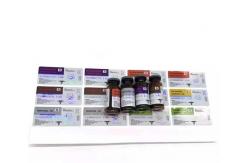China Heat Resistant Holographic PET Offset Printing Glass Vial Labels supplier