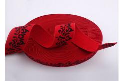 China High Tenacity Spandex Black Jacquard Elastic Band Elastic Bra Straps supplier