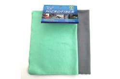 China Stemware 280gsm 20 X 16 Microfiber Glass Towel supplier