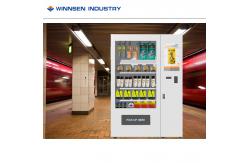 China Box Mini Mart Vending Machine , Earphone Vending Machine With Cooling System supplier