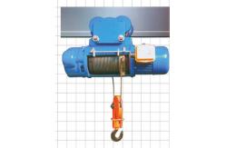 China 1~16T Remote Control Traveling Electric Wire Rope Hoist Single Speed supplier