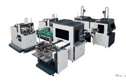 China Automatic Double Duty Rigid Box Making Machine For Watch Box Maker supplier