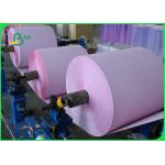 55gsm NCR Computer Printing Paper For Receipt 280mm 381mm High Smoothness for sale