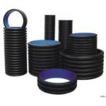 Double Wall Corrugated Plastic Pipe Extrusion Line , PVC Pipe Extruder