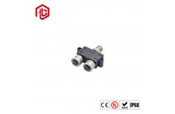 China Bett M12 Metal Adapter 2pin Electrical Waterproof Terminal Led Display  Connector supplier