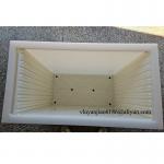 White PP Small Electroplating Tank For Electroplating industry for sale