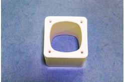 China White 75% Aluminum Custom Ceramic Fuse With Holes For Fuse Proction supplier