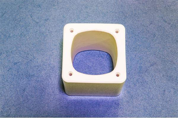 White 75% Aluminum Custom Ceramic Fuse With Holes For Fuse Proction