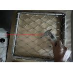 2mm Cable Diameter Helideck Nets 40mm Hole Size 316L for sale