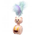 Interactive Automatic 360° Rolling Cat Toy Ball With Feather for Indoor Cats for sale