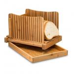 Supply Bamboo Bread Slicing Machine with Multifunctional Design 34cm x 24cm x 21cm for sale