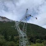 Hot Dip Galvanized Angle Steel Tower For 110KV Transmission Line for sale