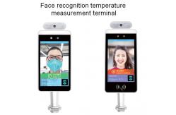 China Android OS AI Facial Recognition And Temperature Scanner 8 Inch supplier