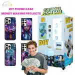 Variable Ink Droplet Technology Phone Case Printing Vending Machine with 630 Vending Capacity and 1440dpi Resolution for sale