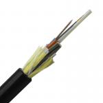 ADSS outdoor aerial light cable one loose tube 12 core 24 core fiber optic cable 1km price for sale