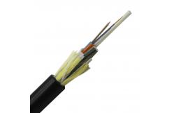 China One Loose Tube 12 Core 24 Core Fiber Optic Cable 1km ADSS Outdoor Aerial Light supplier