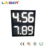 8.88 Format Led Gas Price Sign With 2 Rows , Led Fuel Price Sign Waterproof for sale