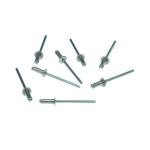 Sliver Car Maintenance Accessories Self Plugging Open End waterproof rivets aluminum