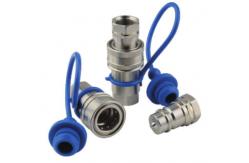China G1/2 Agricultural Quick Couplings , Carbon Steel Hydraulic Quick Coupler supplier