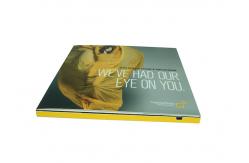 China Rechargeable lcd video greeting card , 7 inch / 10 inch lcd brochures supplier