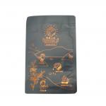 Top Zipper 250g VMPET Coffee Pouch Packaging Bags Hot Steamed Waterproof for sale