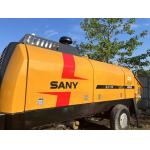 SANY Used Concrete Trailer Pump Concrete Stationary Pump 85m3/H HBT8018C-5 for sale