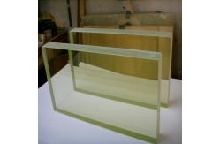 China 2.1mmpb Lead Equivalent Lead Glass Radiation Shielding Frame 10mm Thickness supplier