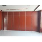Office Folding Sound Proof Partitions / Movable Foldable Wall Partition System for sale