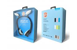 China Cat-Ear Design With Led bluetooth Wireless Headphones For Children supplier