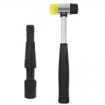 Dual Head Plastic And Rubber Hammer Metal Mallet For Jewelers for sale