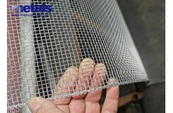 China Galvanized Square Woven Wire Screen Mesh Metal For Window Screen Anti Mosquito supplier