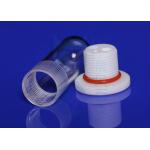 Fused Silica Glass Reagent Bottle With Screw Caps Purity Transparent for sale