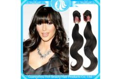 China Natural Wave Unprocessed Peruvian Virgin Human Hair Extensions For Women supplier