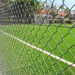 Metal 6 Feet Chain Link Mesh Fencing Hot Dip Galvanized Pvc Coated for sale