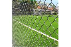 China 6 Foot Chain Link Wire Mesh Fencing Hot Dip Galvanized Pvc Coated supplier
