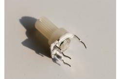 China Three Pin 8mm Trimming Potentiometer With Plastic Custom Knob supplier
