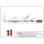 Stable Lotion / Thick Liquid Filling And Capping Machine 50 - 1000ml Filling Volume for sale