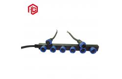 China Nylon F Shape PA66 M15 Multi Pin Connectors Waterproof supplier