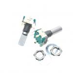 Hot selling  Rotary encoder,code switch EC11 audio digital potentiometer,with switch,5Pin, handle length 20mm for sale