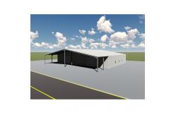 China Lightweight Building Steel Structure Corrosion Resistant Prefabricated Metal Warehouse supplier