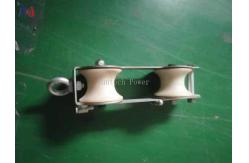 China Multi-Groove Double Sheave Block For Parallel Cable Installation supplier