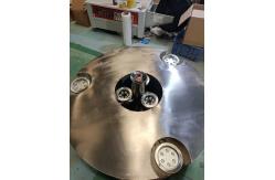 China Stainless Steel Water Floating Fountain With Lamp And Pump supplier