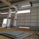 Modern Aesthetics Steel Structure Warehouse With Sandwich Panel Roofing