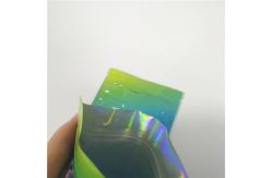 China RUNTZ Smell Proof Plastic Pouches Packaging PET / Hologram Film Material SGS Approval supplier