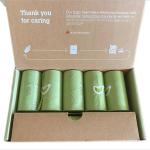 Poop Pickup Biodegradable Dog Bags Leakproof With Handles for sale