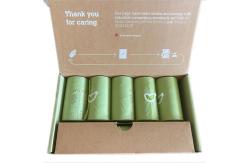 China Poop Pickup Biodegradable Dog Bags Leakproof With Handles supplier