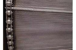 China Pvc Coated Movement Conveyor Belt Wire Mesh Length 1m supplier