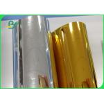 255gsm 325gsm Super Smooth And Bright Laser Gold And Silver Paper For Hardcover Box for sale