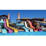 ODM 12mm Thickness Fiberglass Slide Water Amusement Park Products for sale