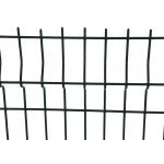OHSAS 18001 Square Post 50*150mm Green Welded Wire Fence for sale